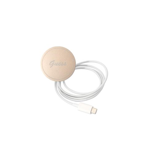 Guess zestaw Nakładka + Ładowarka do iPhone 14 6,1" GUBPP14SH4EACSB niebieski BP Magsafe Case + Charger 4G