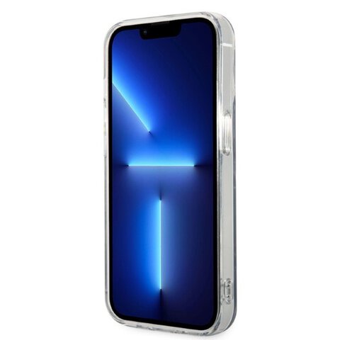 Guess zestaw nakładka + ładowarka do iPhone 14 Pro Max 6,7" GUBPP14XHMEACSK czarny hard case Marble MagSafe
