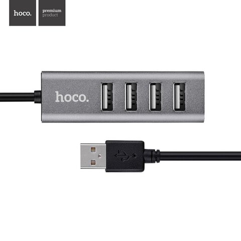 HOCO adapter HUB HB1 Konwerter 4 x USB
