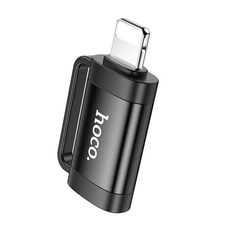 HOCO adapter OTG Lightning (męski) do Typ C (żeński) 2A UA31B czarny