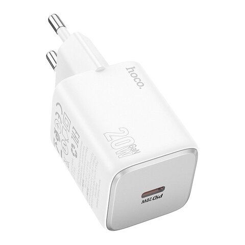 HOCO adowarka sieciowa Typ C QC PD 20W N40 biaa
