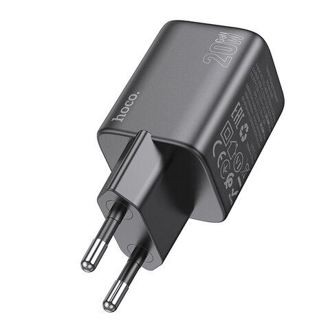 HOCO adowarka sieciowa Typ C QC PD 20W N40 czarna