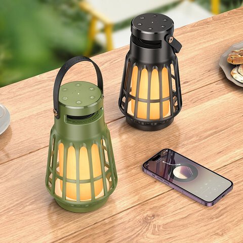 HOCO gonik bluetooth w ksztacie lampy BS61 zielony