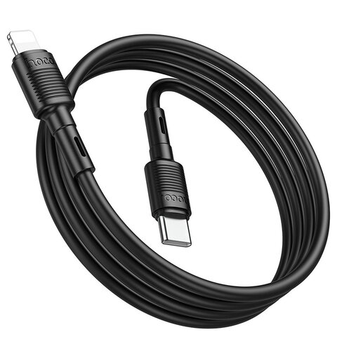 HOCO kabel Typ C do Lightning PD 2,4A 20W X83 1 m czarny