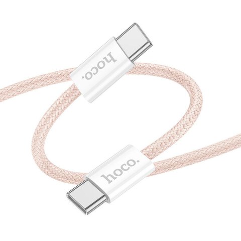 HOCO kabel Typ C do Typ C 3A 60W X104 1 m rowy
