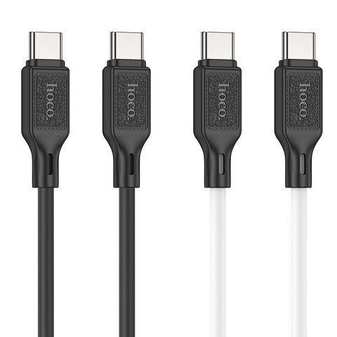 HOCO kabel Typ C do Typ C 3A 60W X90 1 m czarny