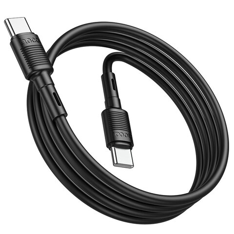 HOCO kabel Typ C do Typ C PD 3A 60W X83 1 m czarny
