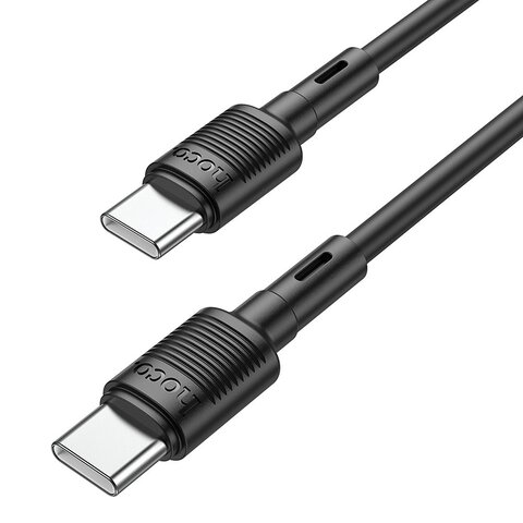 HOCO kabel Typ C do Typ C PD 3A 60W X83 1 m czarny
