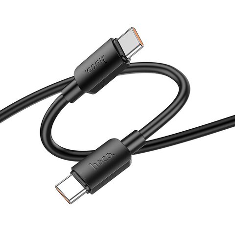 HOCO kabel Typ C do Typ C PD 6A 100W X96 1 m czarny