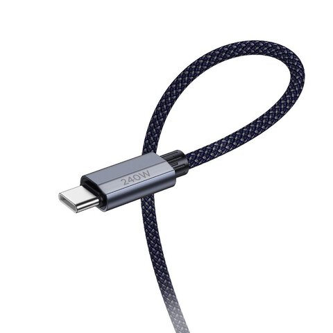 HOCO kabel Typ C do Typ C PD QC3.0 5A 240W U134 1,8 m ciemny niebieski