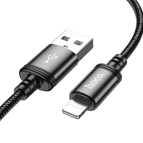 HOCO kabel USB A do Lightning 2,4A X91 3 m czarny
