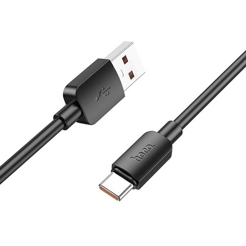 HOCO kabel USB A do Typ C PD 6A 100W X96 1 m czarny