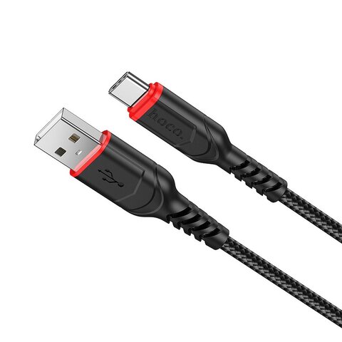 HOCO kabel USB A do Typ C QC 3A X59 1 m czarny