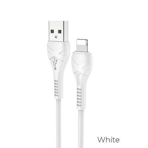 HOCO kabel USB do iPhone Lightning 8-pin Cool power X37 1 metr biały