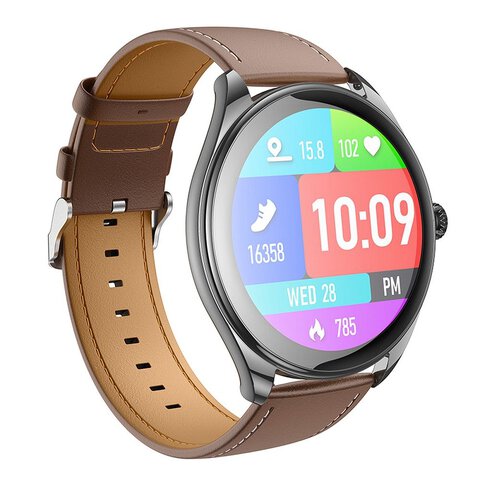 HOCO smartwatch z funkcj rozmowy AMOLED Y22 czarny