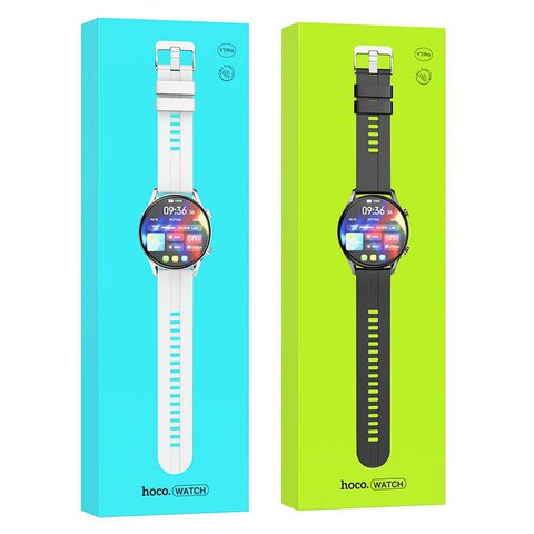 HOCO smartwatch z funkcją rozmowy Y7 Pro srebrny