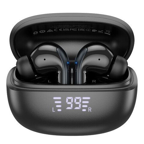 HOCO suchawki bezprzewodowe bluetooth TWS ANC ENC EQ5 czarne