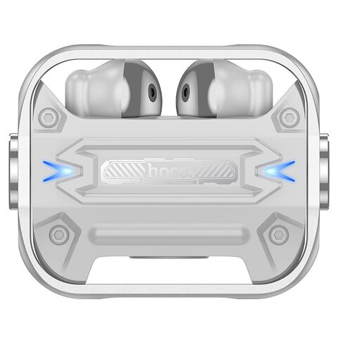 HOCO suchawki bezprzewodowe bluetooth TWS EW55 srebrne