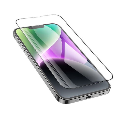 HOCO szko hartowane HD 5D Guardian shield (SET 10in1) - do iPhone 13 Pro Max / 14 Plus czarny (G14)
