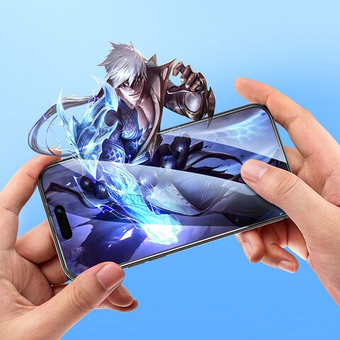 HOCO szko hartowane HD 5D Guardian shield (SET 10in1) - do iPhone 14 Pro czarny (G14)