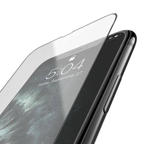 HOCO szko hartowane HD 5D Guardian shield (SET 10in1) - do iPhone Xr / 11 czarny (G14)