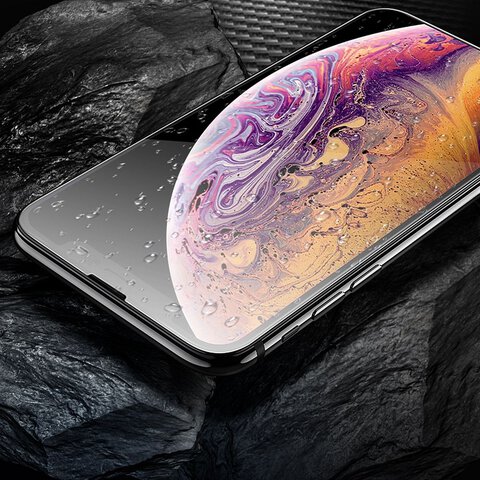 HOCO szko hartowane HD 5D Guardian shield (SET 10in1) - do iPhone Xr / 11 czarny (G14)