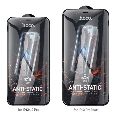 HOCO szko hartowane HD Anti-static (SET 25in1) - MULTIPACK do iPhone 12 Pro Max (G10)