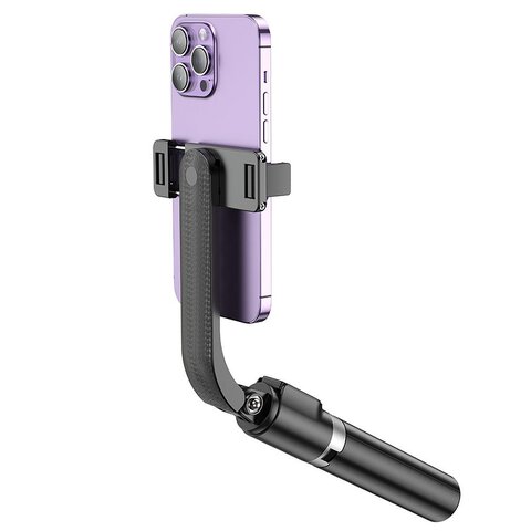 HOCO uchwyt selfie z pilotem bezprzewodowym tripod K20 czarny