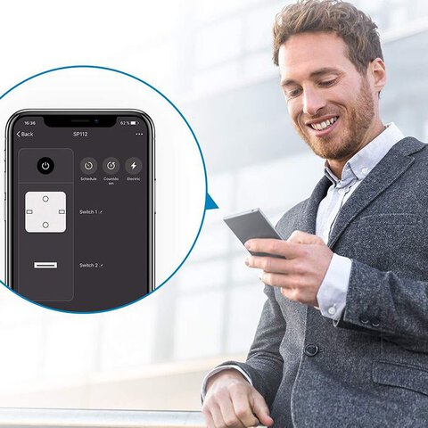 Inteligentne gniazdko WiFi / watomierz + 2x USB Gosund SP112