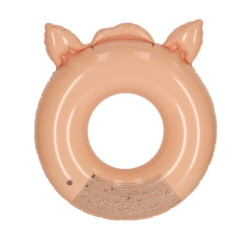INTEX 59266  Koło do pływania dmuchane ponton plażowy zwierzak różowy max 40kg