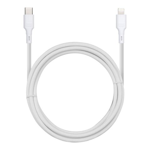 Kabel Blue Star ze zczem USB C do iPhone Lightning 2.4A (max 27W) - biay
