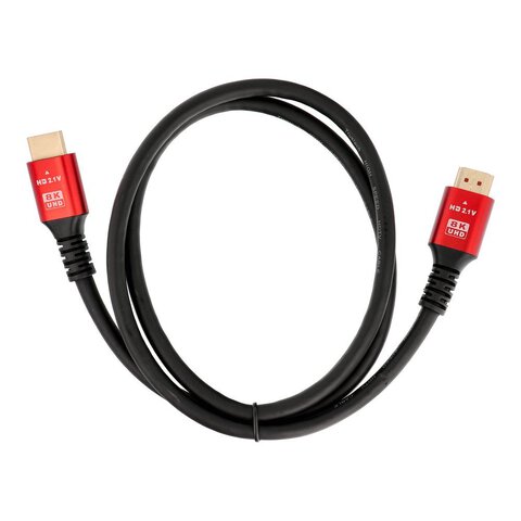 Kabel HDMI 2.1 8K 60Hz / 4K 120Hz – Ultra High Speed, HDR, eARC, VRR, 48Gbps 5 m czarny