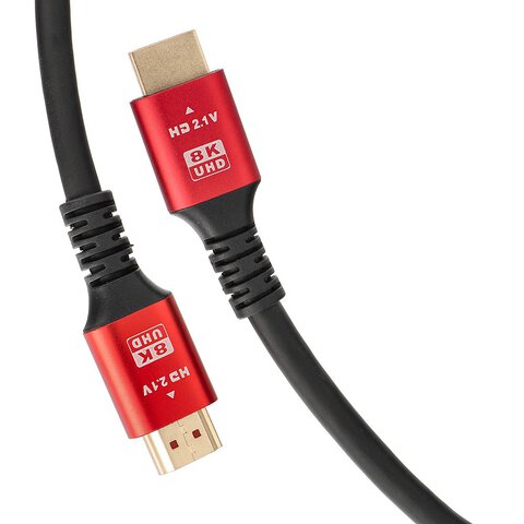 Kabel HDMI 2.1 8K 60Hz / 4K 120Hz – Ultra High Speed, HDR, eARC, VRR, 48Gbps 5 m czarny