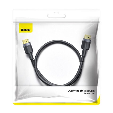 Kabel HDMI - HDMI 2.0, 4K, 3D Baseus Cafule CADKLF-E01 1m
