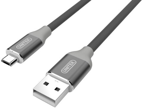 Oryginalna ładowarka sieciowa USB Samsung EP-TA20EBE Adaptive Fast Charge + kabel Unitek Y-C4026GY microUSB
