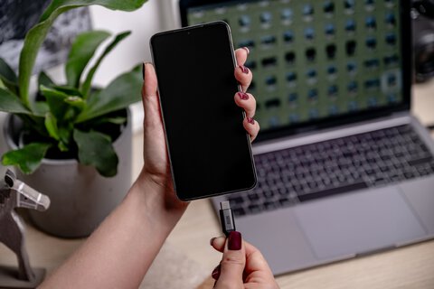 Kabel Newell USB-C - USB-C 240 W - 2 m, grafitowy