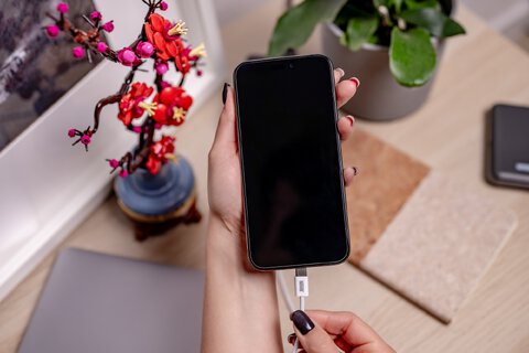 Kabel Newell USB-C - USB-C 60 W - 2 m, biały
