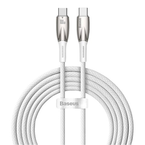 Kabel USB-C PD 2.0 2m Baseus Glimmer CADH000802 Quick Charge 3.0 100W LED
