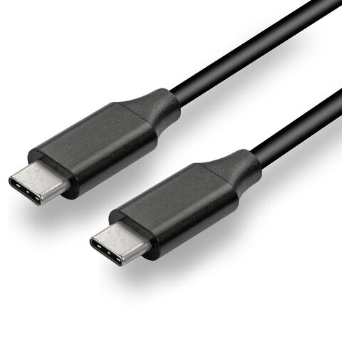 Kabel USB-C everActive PD 3.1 Gen2 E-Marker CBS-1CCD UHD - szybkie ładowanie - 1m czarny