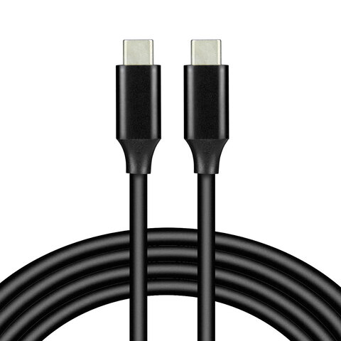 Kabel USB-C everActive PD 3.1 Gen2 E-Marker CBS-1CCD UHD - szybkie ładowanie - 1m czarny