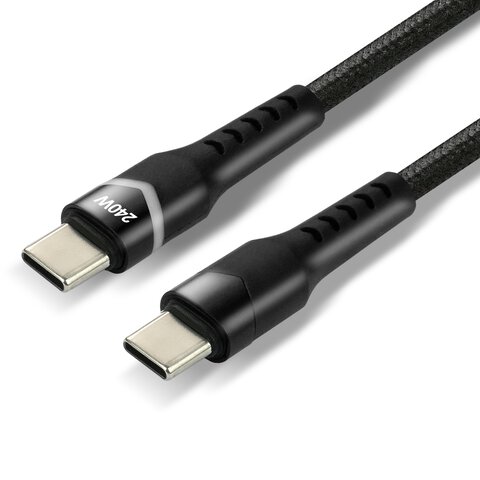 Kabel przewód USB-C PD E-Marker EPR 200cm everActive CBB-2PDRS Power Delivery 3.1 5A/48V 240W