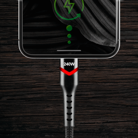 Kabel przewód USB-C PD E-Marker EPR 200cm everActive CBB-2PDRS Power Delivery 3.1 5A/48V 240W