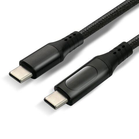 Kabel przewód USB-C PD LCD 300cm everActive CBB-3PDL Power Delivery 2.0 z obsługą szybkiego ładowania 2,25A/20V 45W