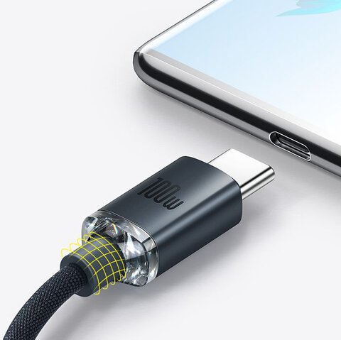 Kabel USB - USB-C 1.2m Baseus CAJY000401 100W