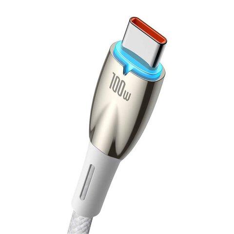 Kabel USB - USB-C 2m Baseus Glimmer CADH000602 100W LED