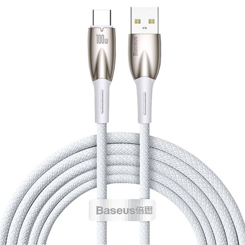 Kabel USB - USB-C 2m Baseus Glimmer CADH000602 100W LED