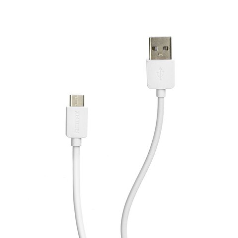 Kabel USB REMAX Light microUSB biały