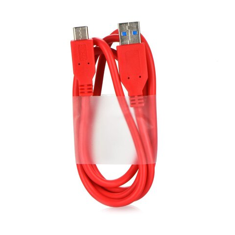 Kabel USB - Typ C 3.1 / USB 3.0 1m czerwony