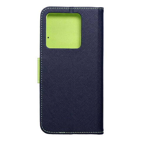 Kabura Fancy Book do XIAOMI 13T / 13T PRO granatowy / limonkowy
