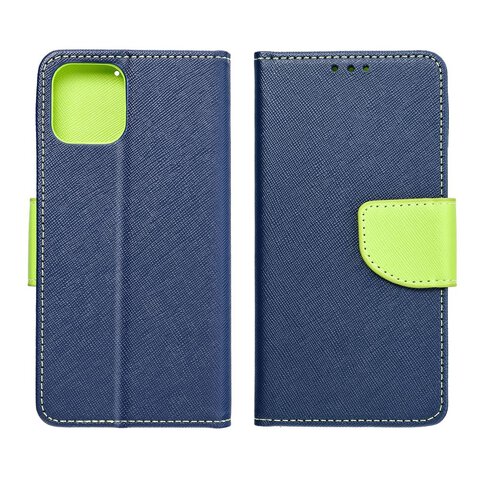 Kabura Fancy Book do XIAOMI 13T / 13T PRO granatowy / limonkowy